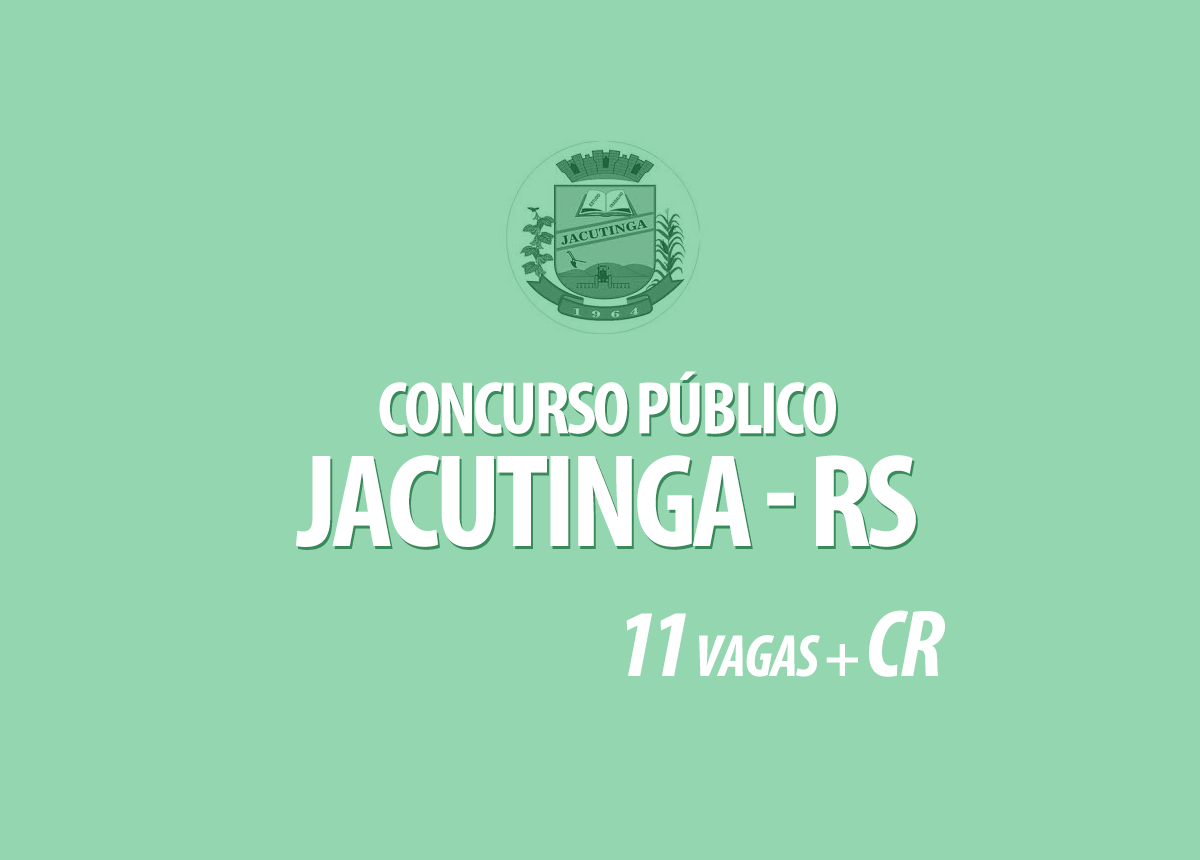 Concurso Prefeitura Jacutinga - RS Edital 001/2020
