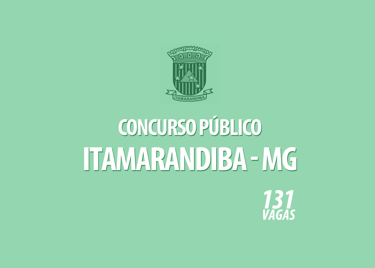 Concursos Públicos Itamarandiba - MG Edital 001/2020