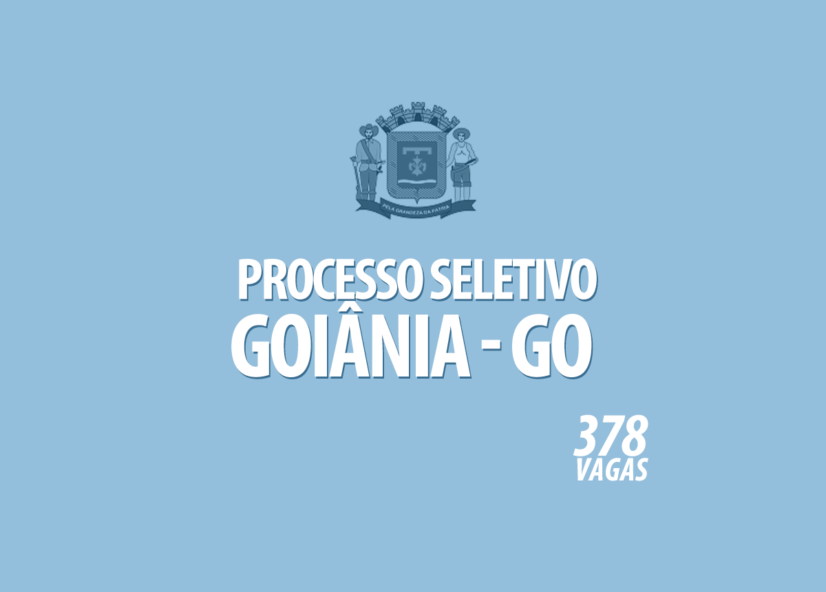 Processo Seletivo Goiânia - GO Edital 001/2020