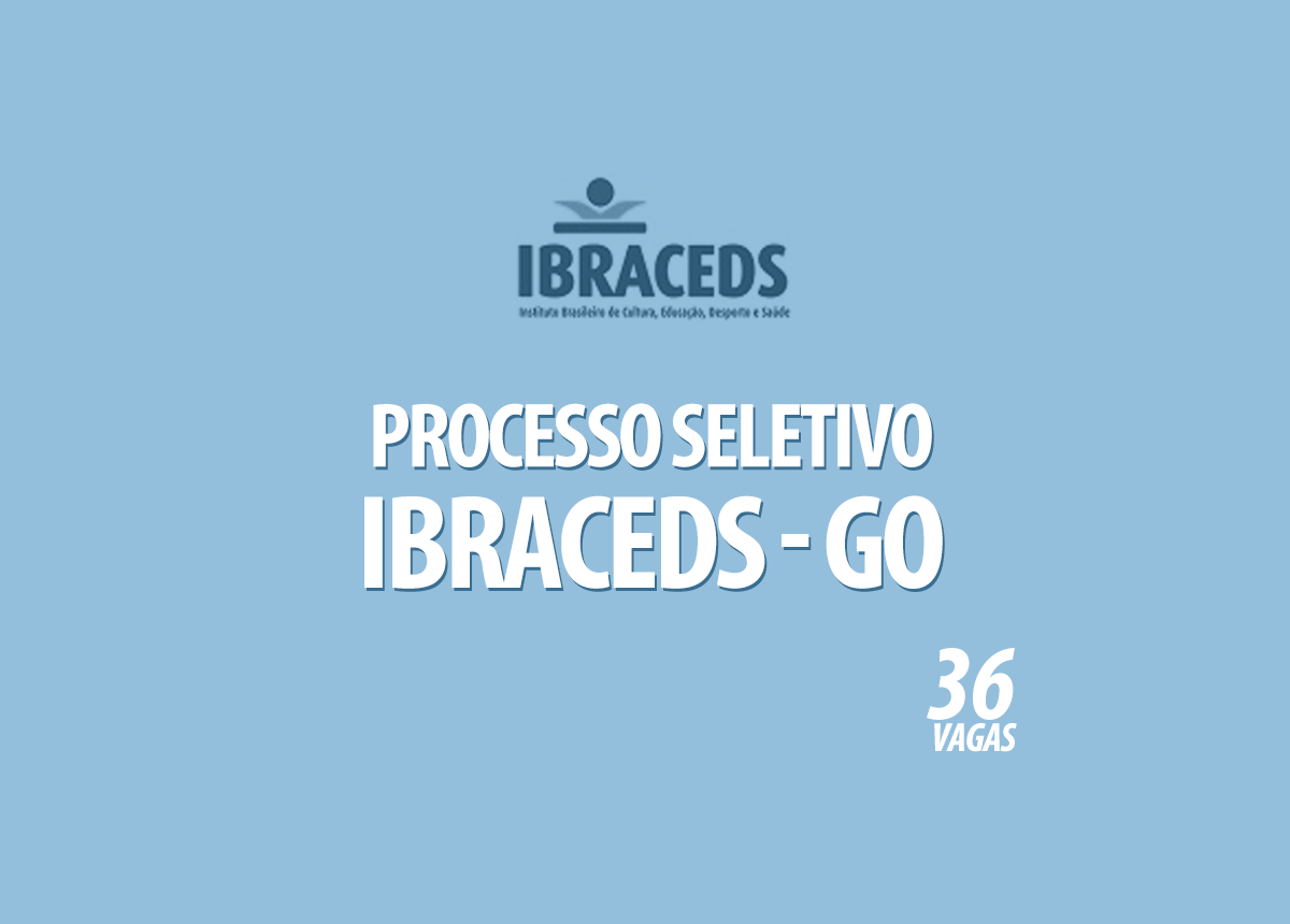 Processo Seletivo Ibraceds - GO Edital 023/2020
