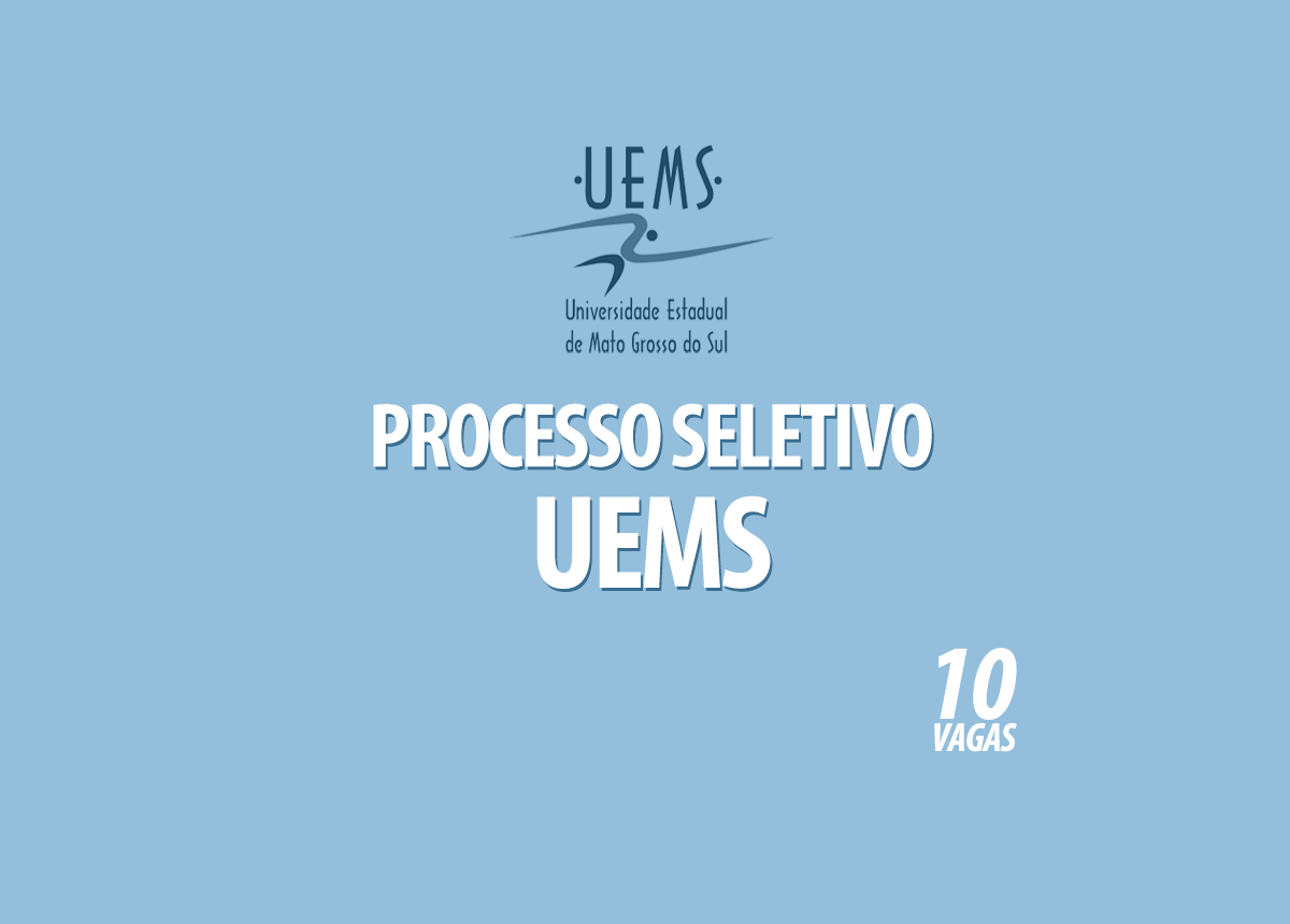 Processo Seletivo UEMS Edital 002/2020