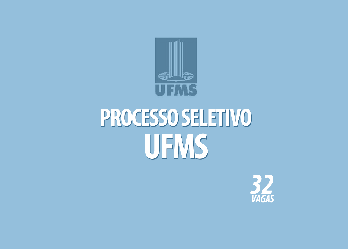 Processo Seletivo UFMS Edital 127/2020