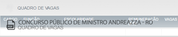 Vagas Concurso Público Ministro Andreazza (PDF)
