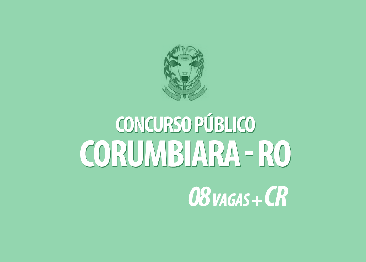Concurso Prefeitura Corumbiara - RO Edital 001/2020