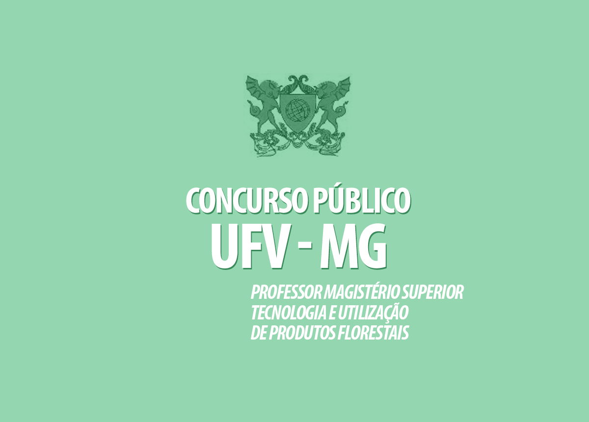 Concurso Público UFV - MG Edital 026/2020