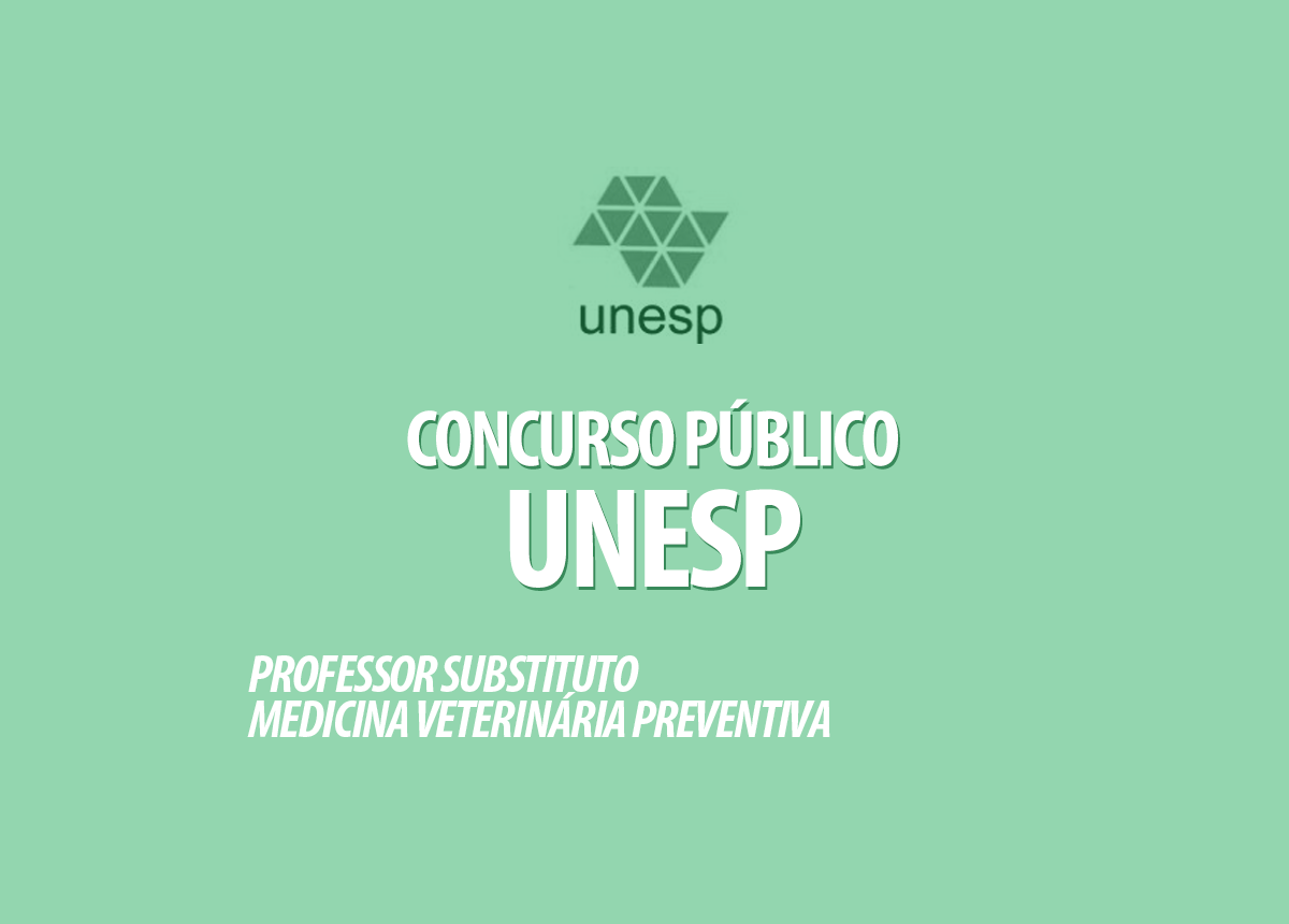 Concurso Público Unesp Edital 119/2020