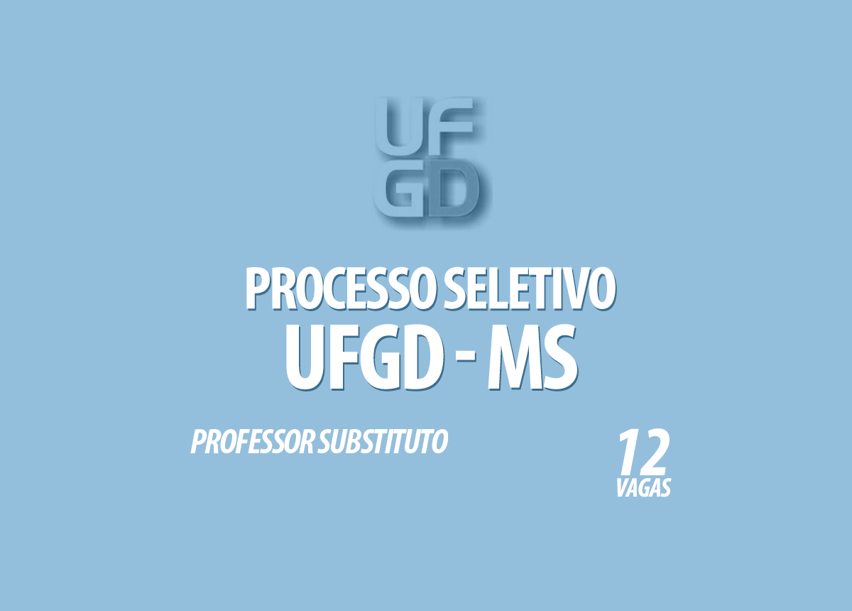 Processo Seletivo UFGD - MS Edital 005/2020