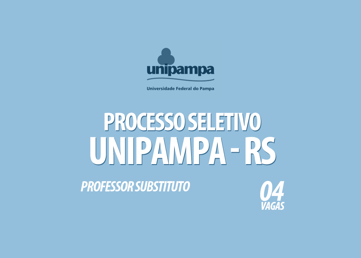 Processo Seletivo Unipampa - RS Edital 264/2020