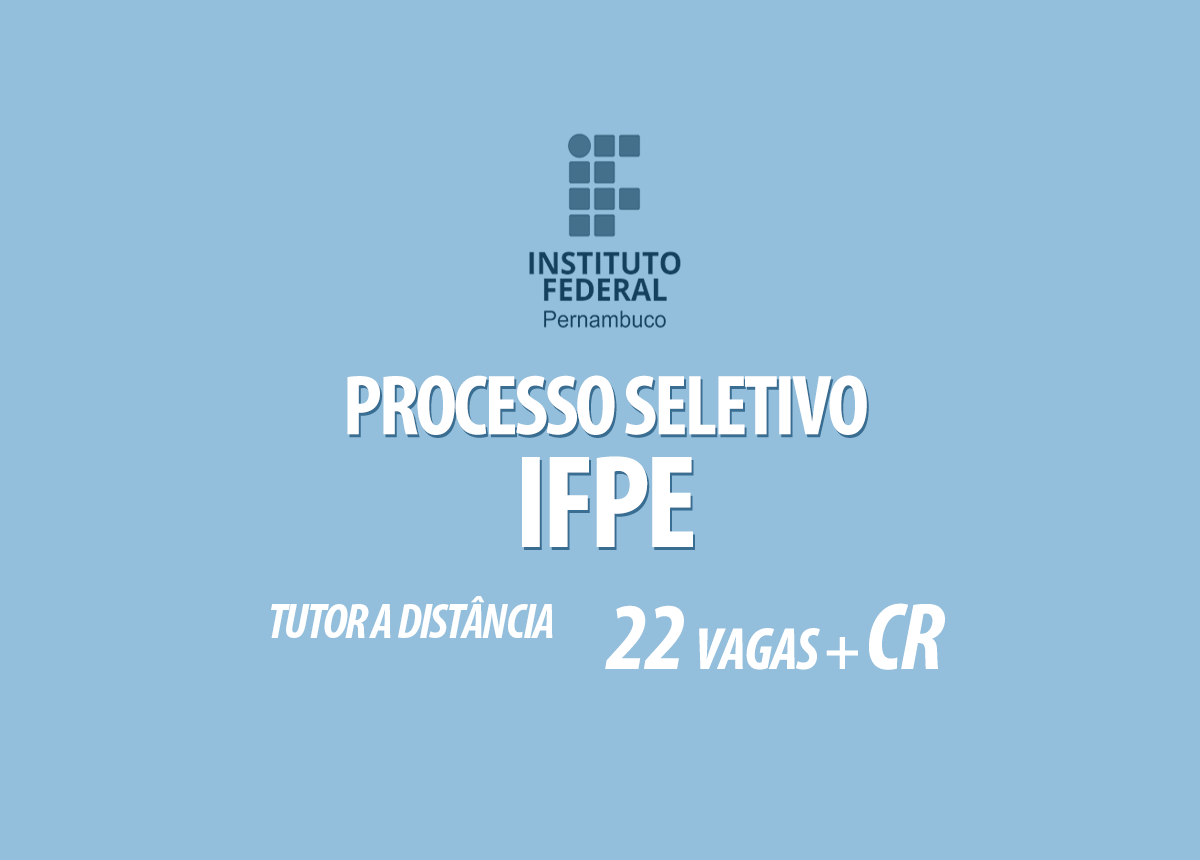 Processo Seletivo IFPE Edital 031/2020