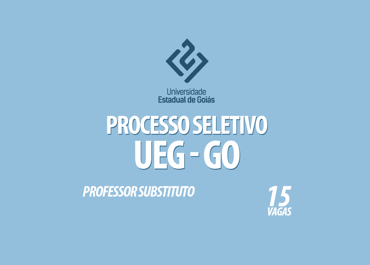 Processo Seletivo UEG - GO Edital 001/2020