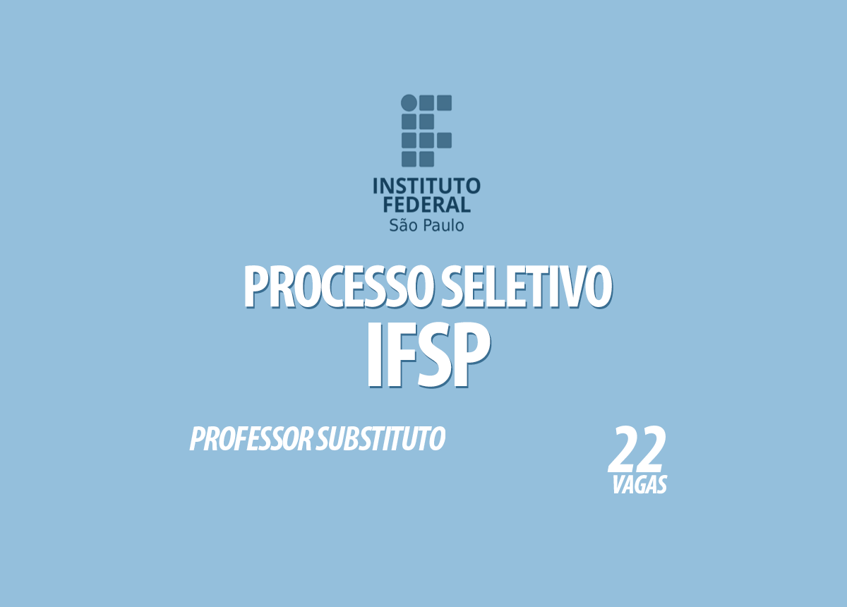Processo Seletivo IFSP Edital 446/2020