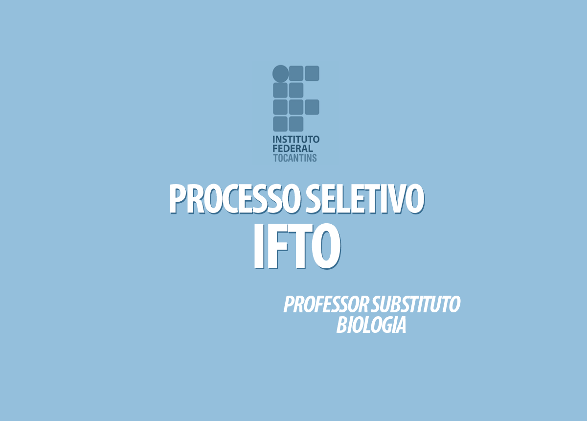 Processo Seletivo IFTO Edital 019/2020