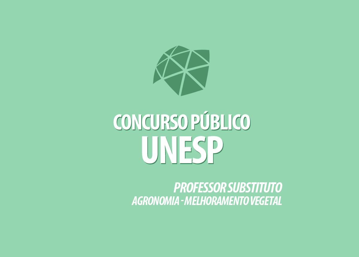 Concurso Público Unesp Edital 044/2020