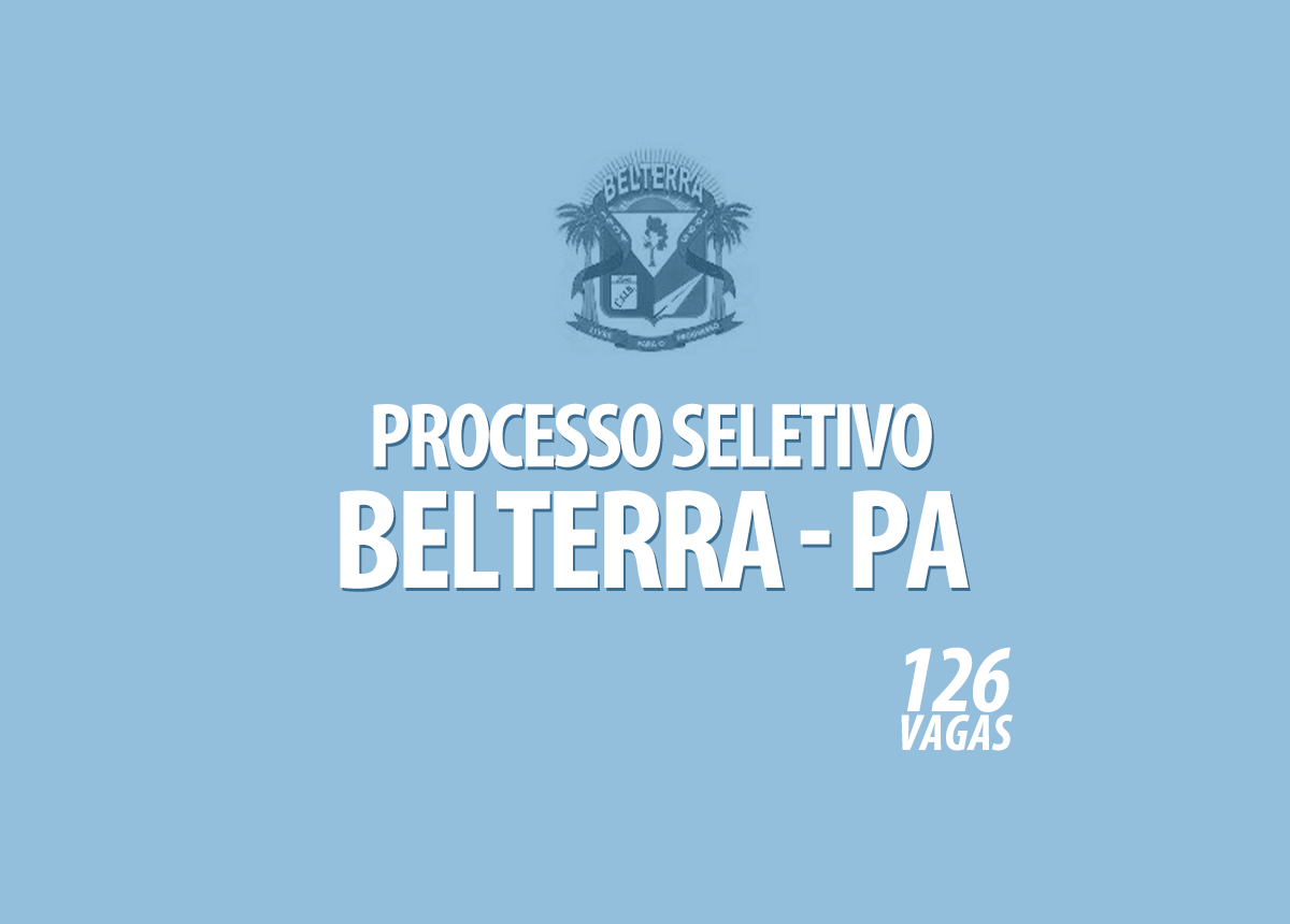 Processo Seletivo Belterra - PA Edital 001/2020