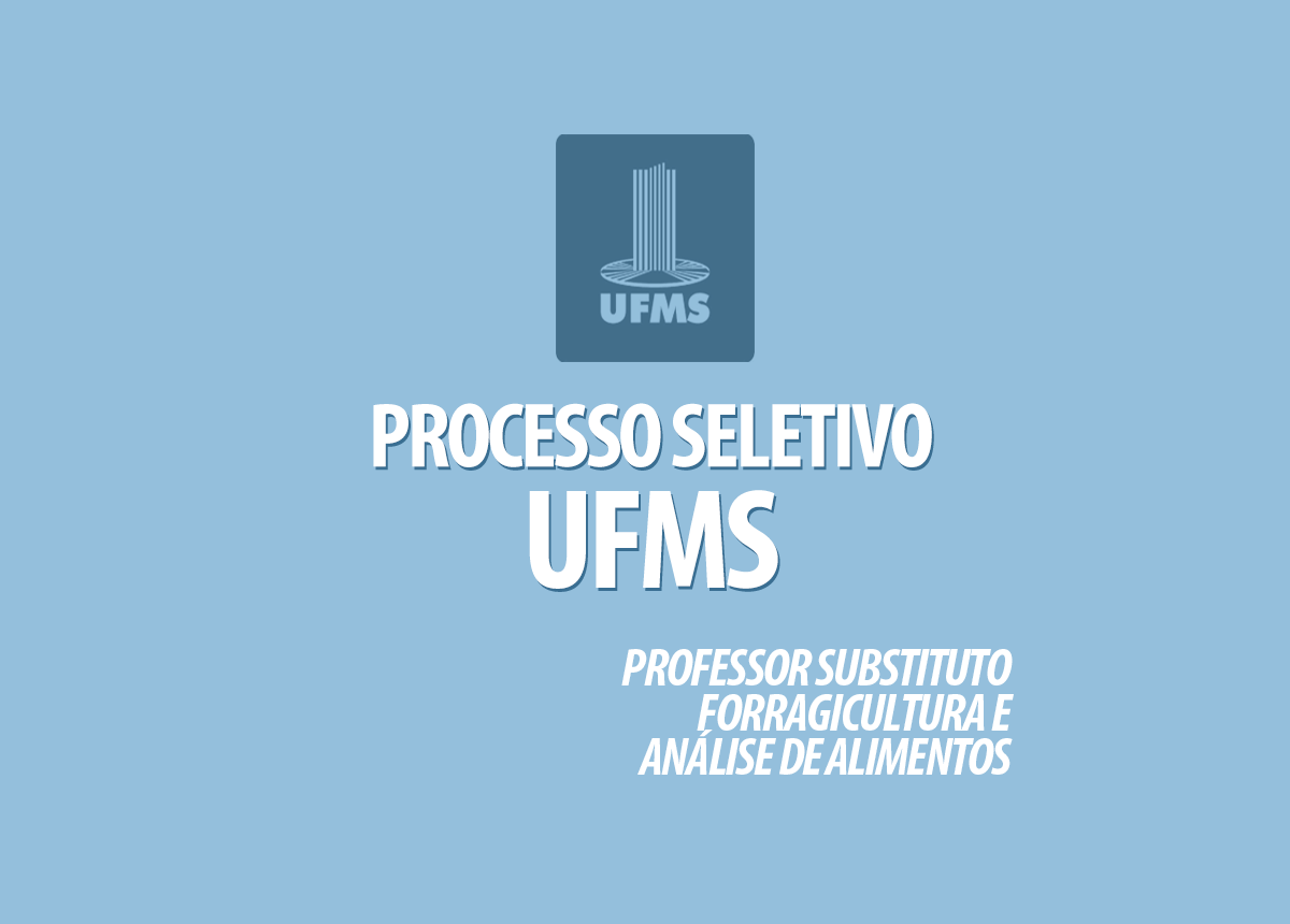 Processo Seletivo UFMS Edital 027/2020