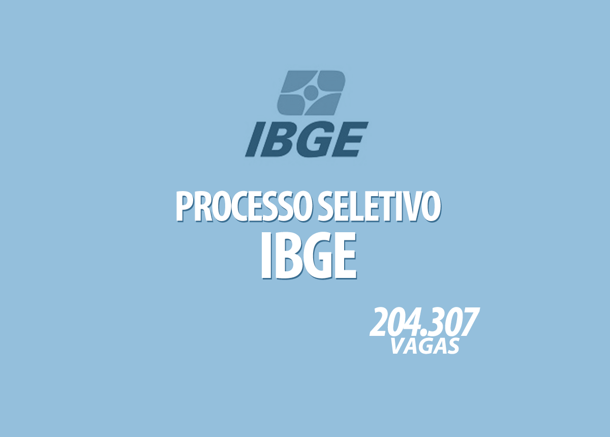 Processo Seletivo IBGE Edital 001/2021