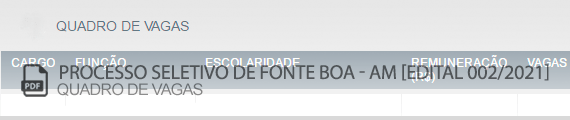 Vagas Concurso Fonte Boa (PDF)