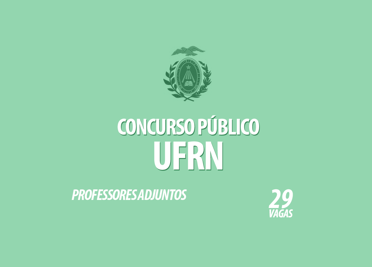 Concurso Público UFRN Edital 013/2021