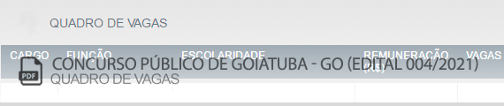 Vagas Concurso Goiatuba (PDF)