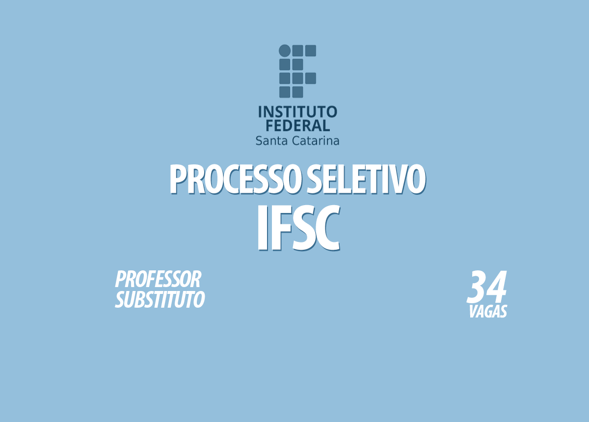 Processo Seletivo IFSC Edital 005/2021