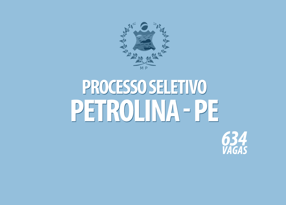 Processo Seletivo Petrolina - PE Edital 001/2021