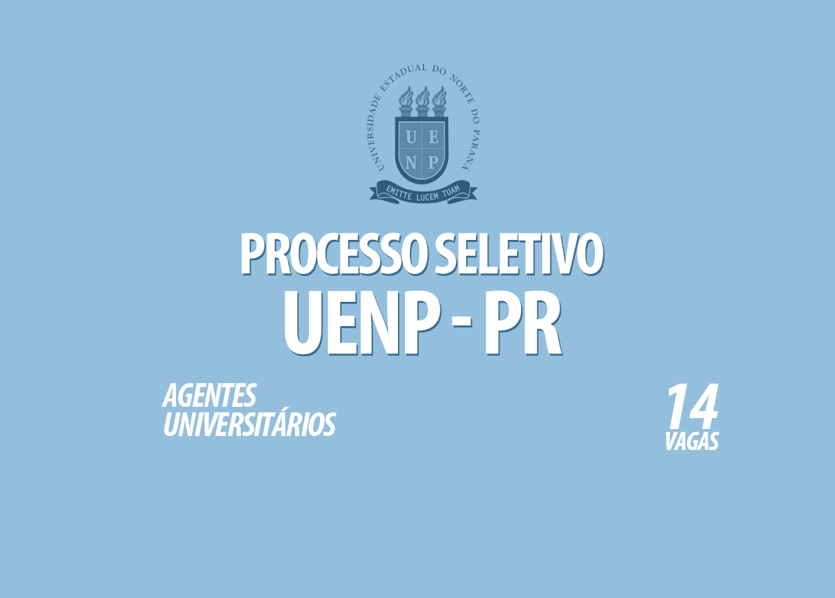 Processo Seletivo UENP Edital 038/2021