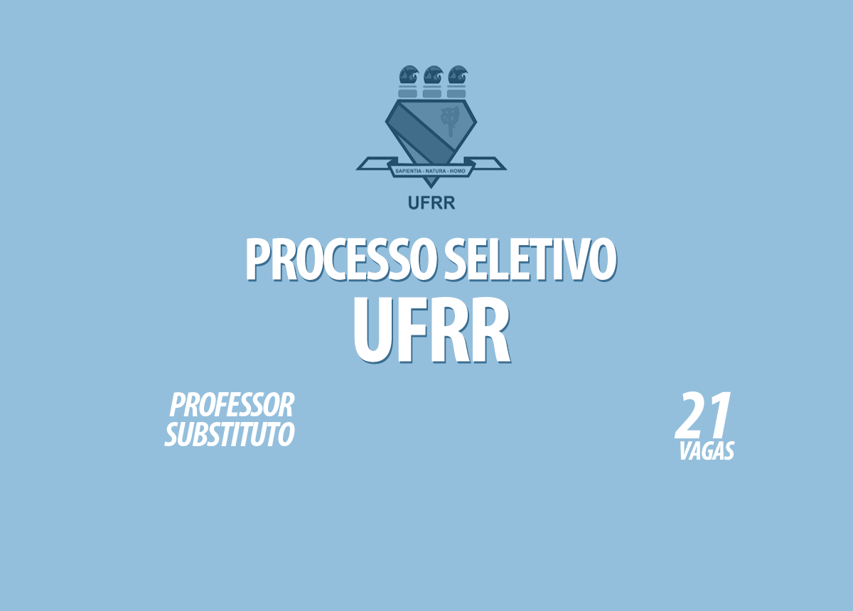 Processo Seletivo UFRR Edital 065/2021