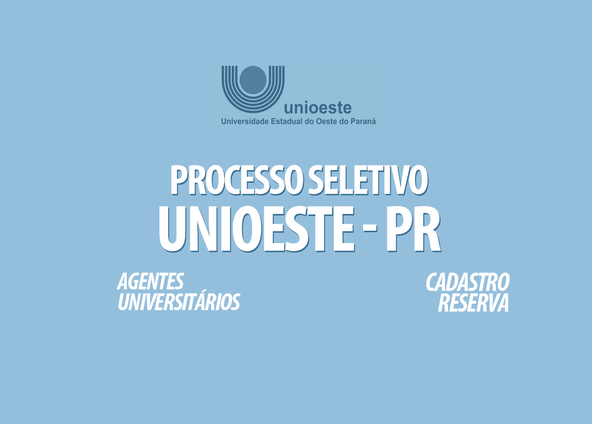 Processo Seletivo Unioeste - PR Edital 061/2021
