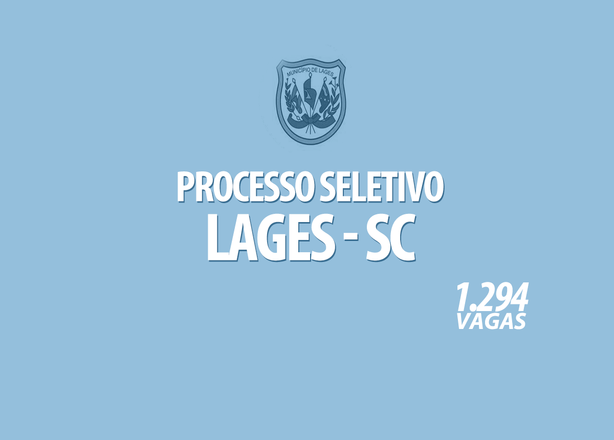 Processos Seletivos Lages - SC Edital 003/2021