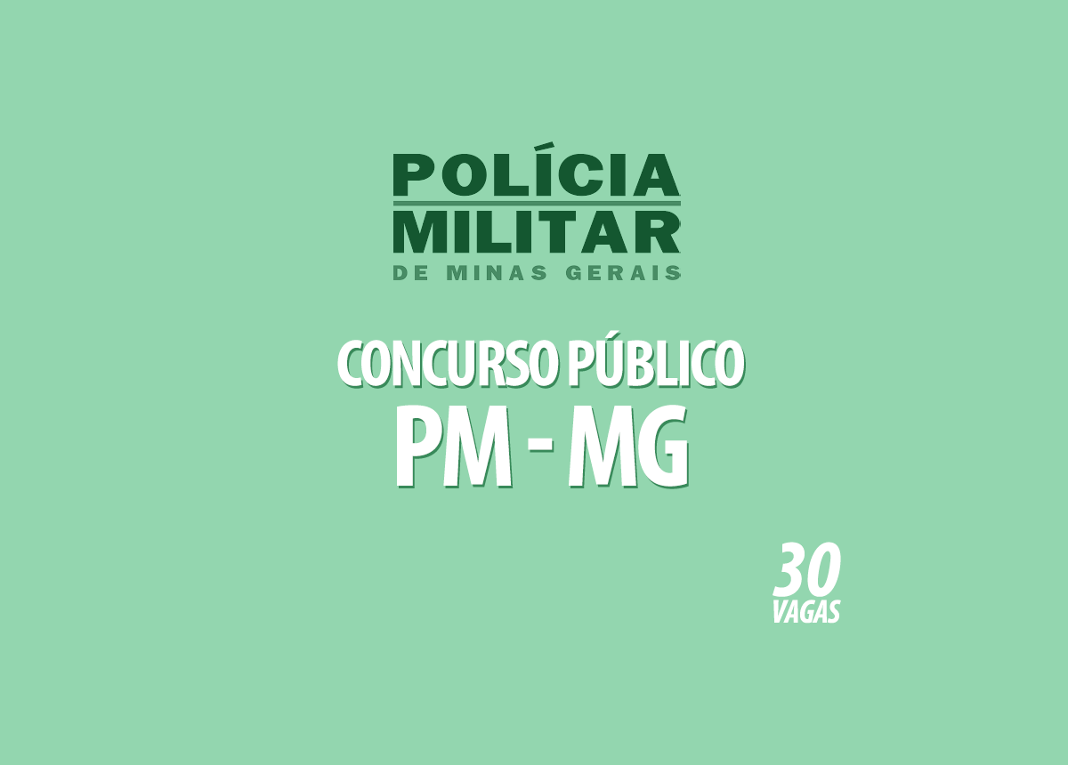Concurso PM MG Edital 008/2021