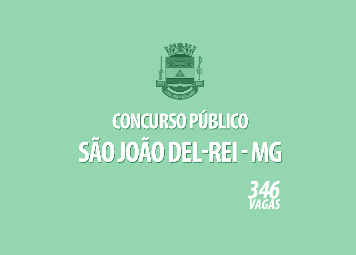 Concurso Prefeitura São João de del-Rei - MG Edital 001/2021