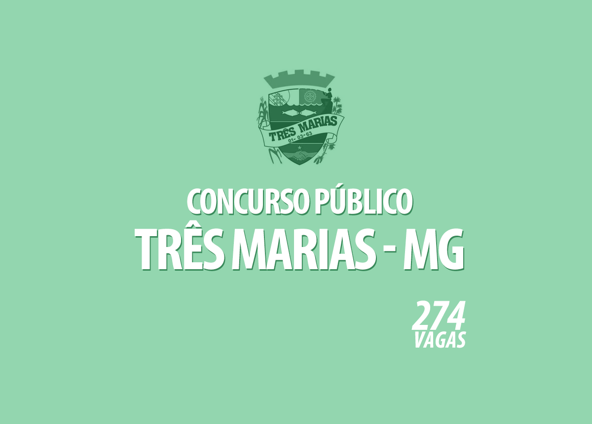 Concurso Prefeitura Três Marias - MG Edital 001/2021