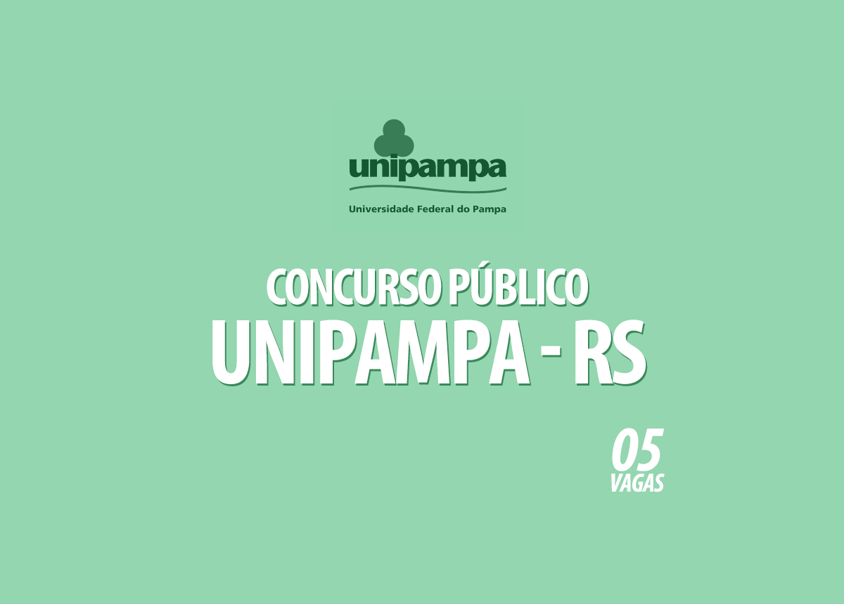 Concurso Público Unipampa - RS Edital 273/2021