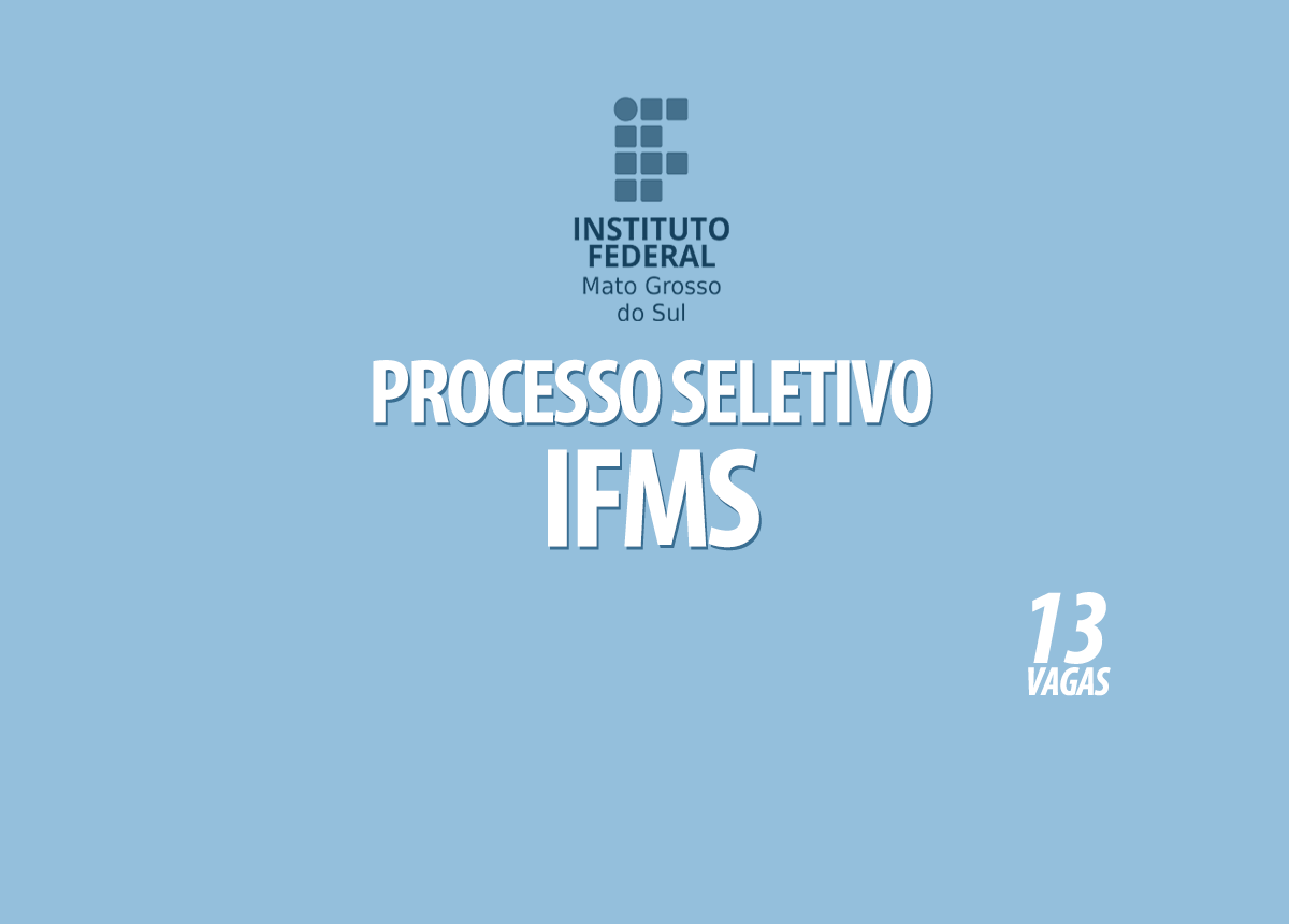 Processo Seletivo IFMS Edital 057/2021