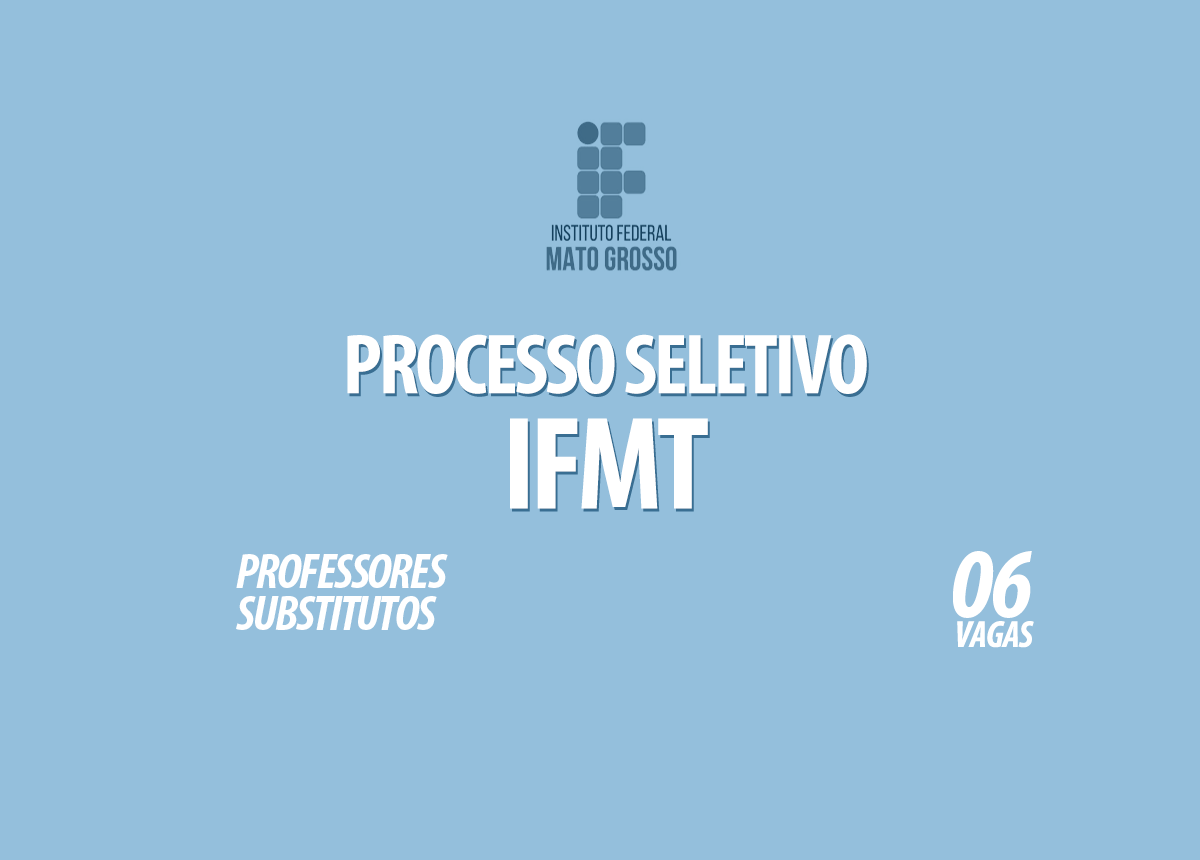 Processo Seletivo IFMT Edital 080/2021
