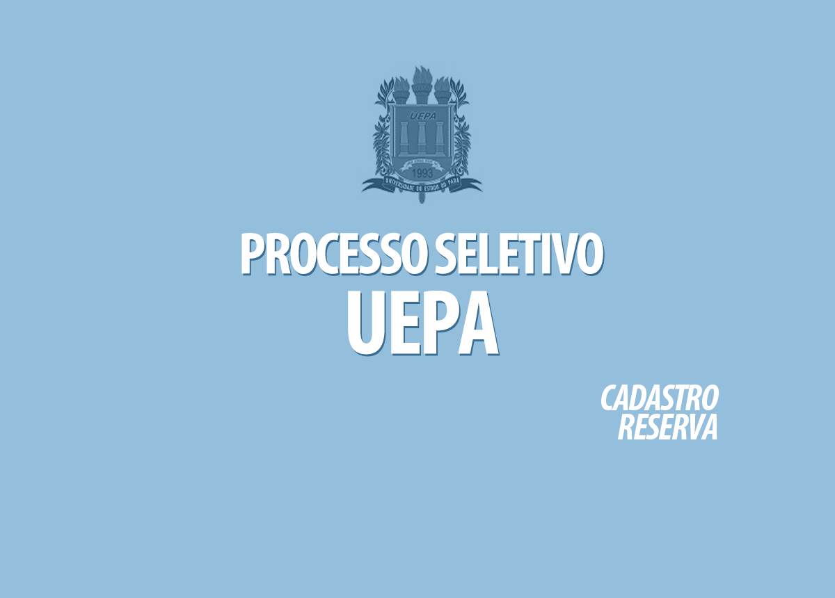 Processo Seletivo UEPA Edital 039/2021