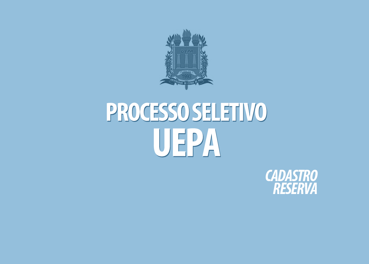 Processo Seletivo UEPA | Edital 039/2021 - Professores