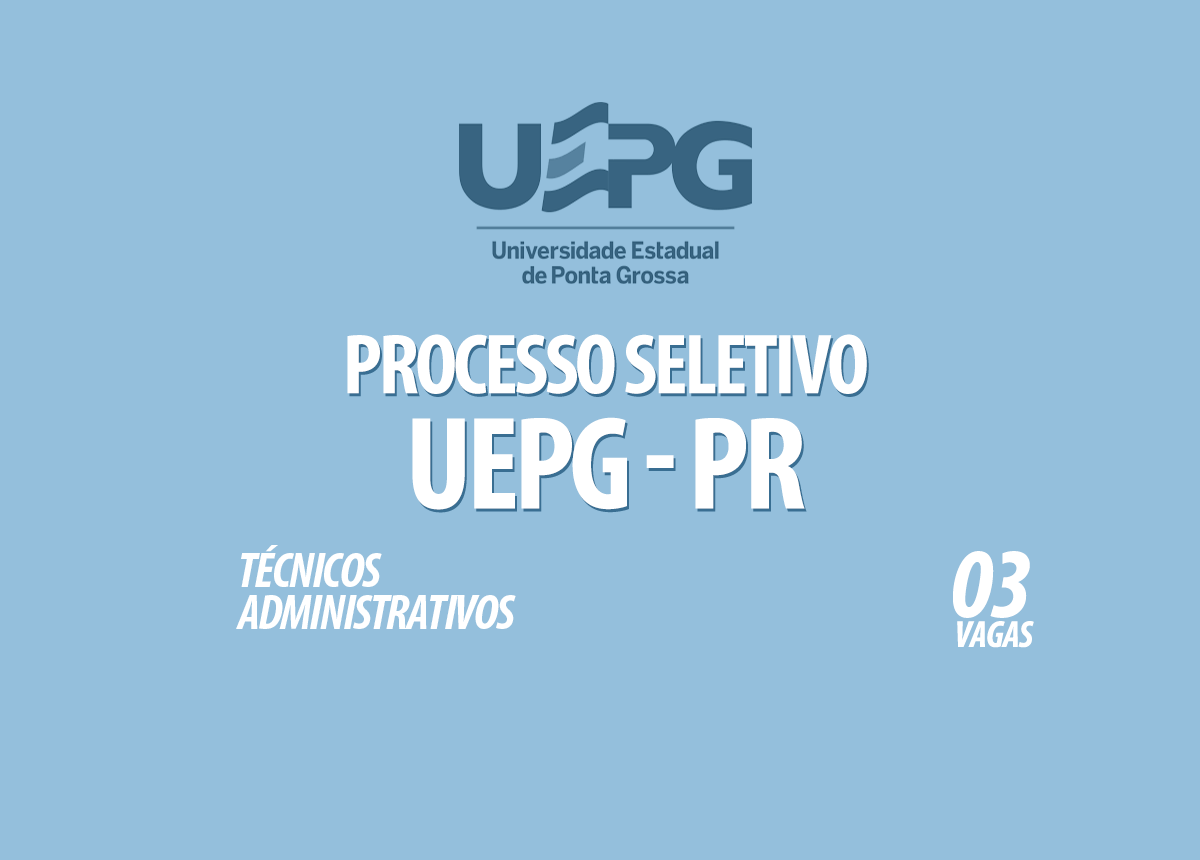 Processo Seletivo UEPG Edital 334/2021