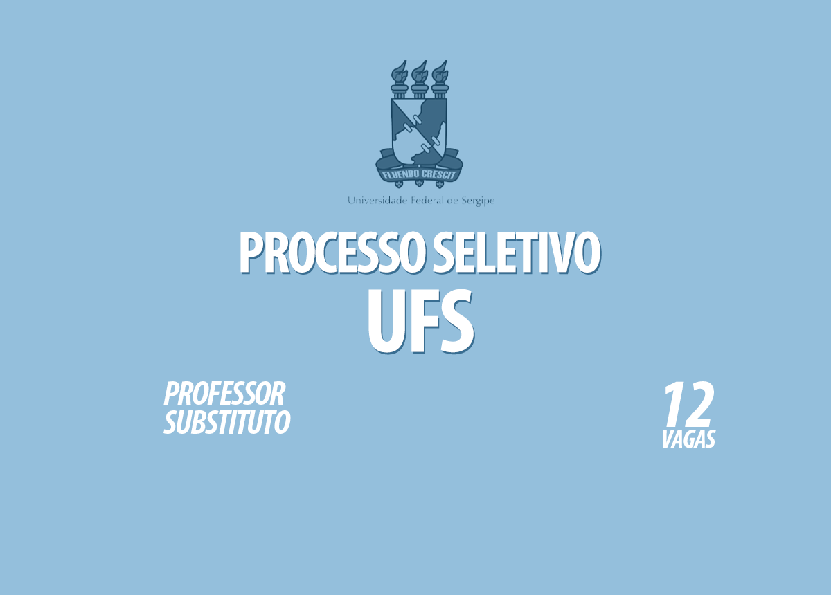 Processo Seletivo UFS - SE Edital 006/2021