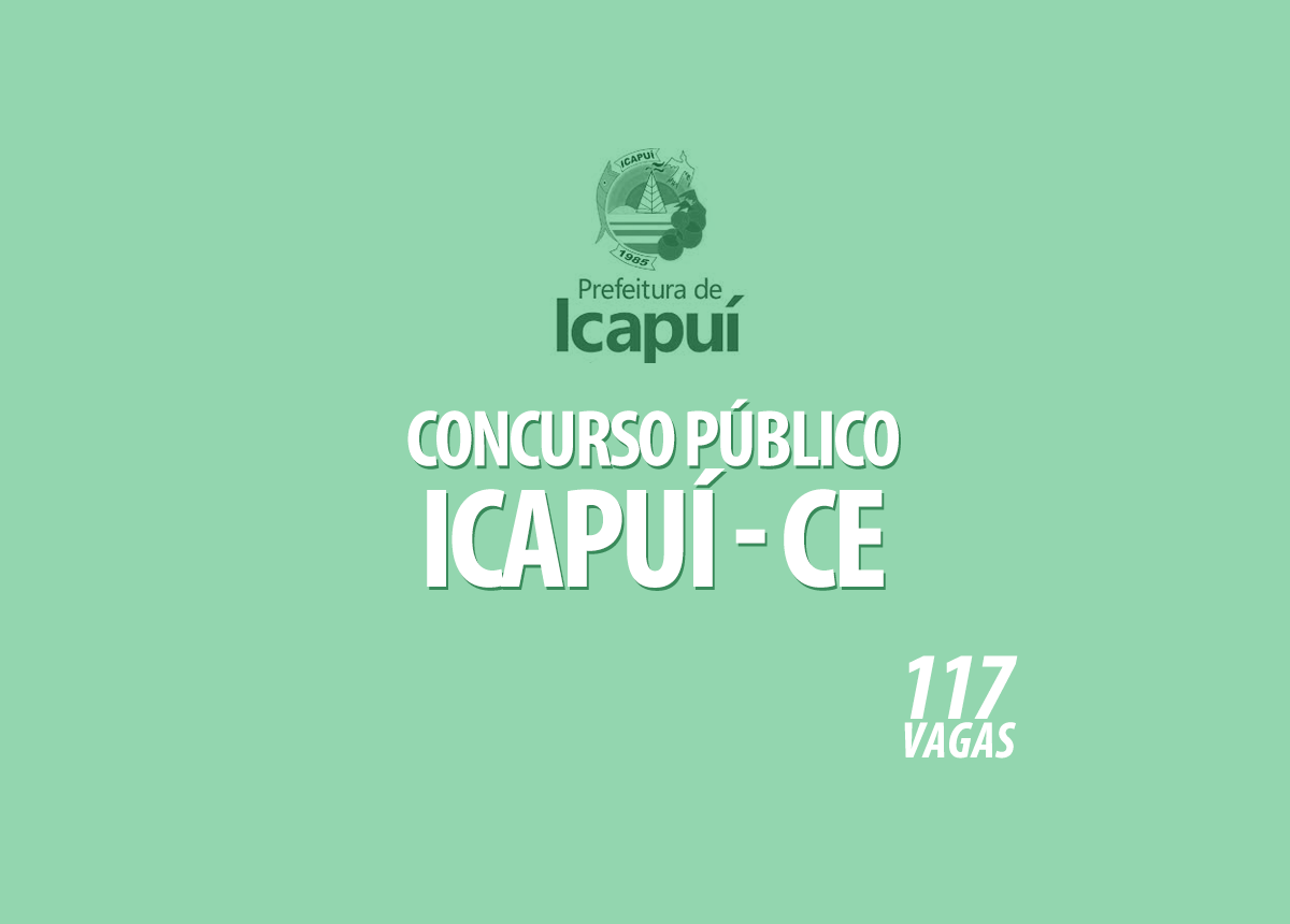 Concurso Prefeitura Icapuí - CE Edital 001/2021