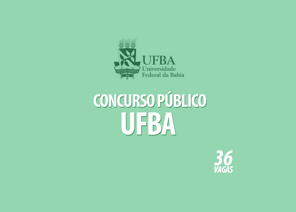 Concurso Público UFBA Edital 001/2021