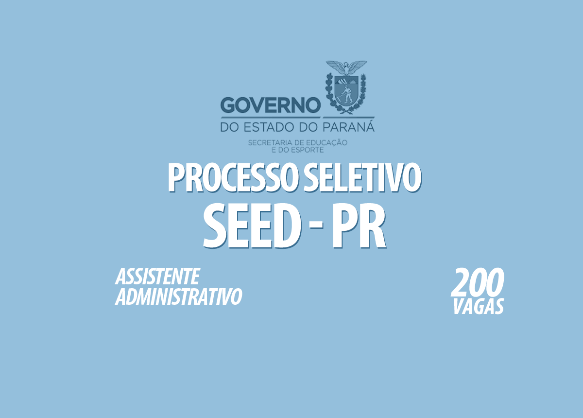 Processo Seletivo SEED PR Edital 049/2021