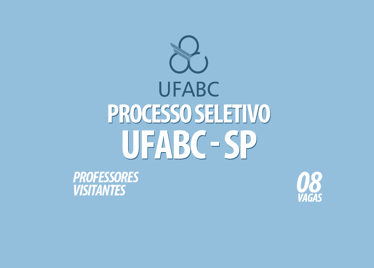 Processo Seletivo UFABC Edital 037/2021