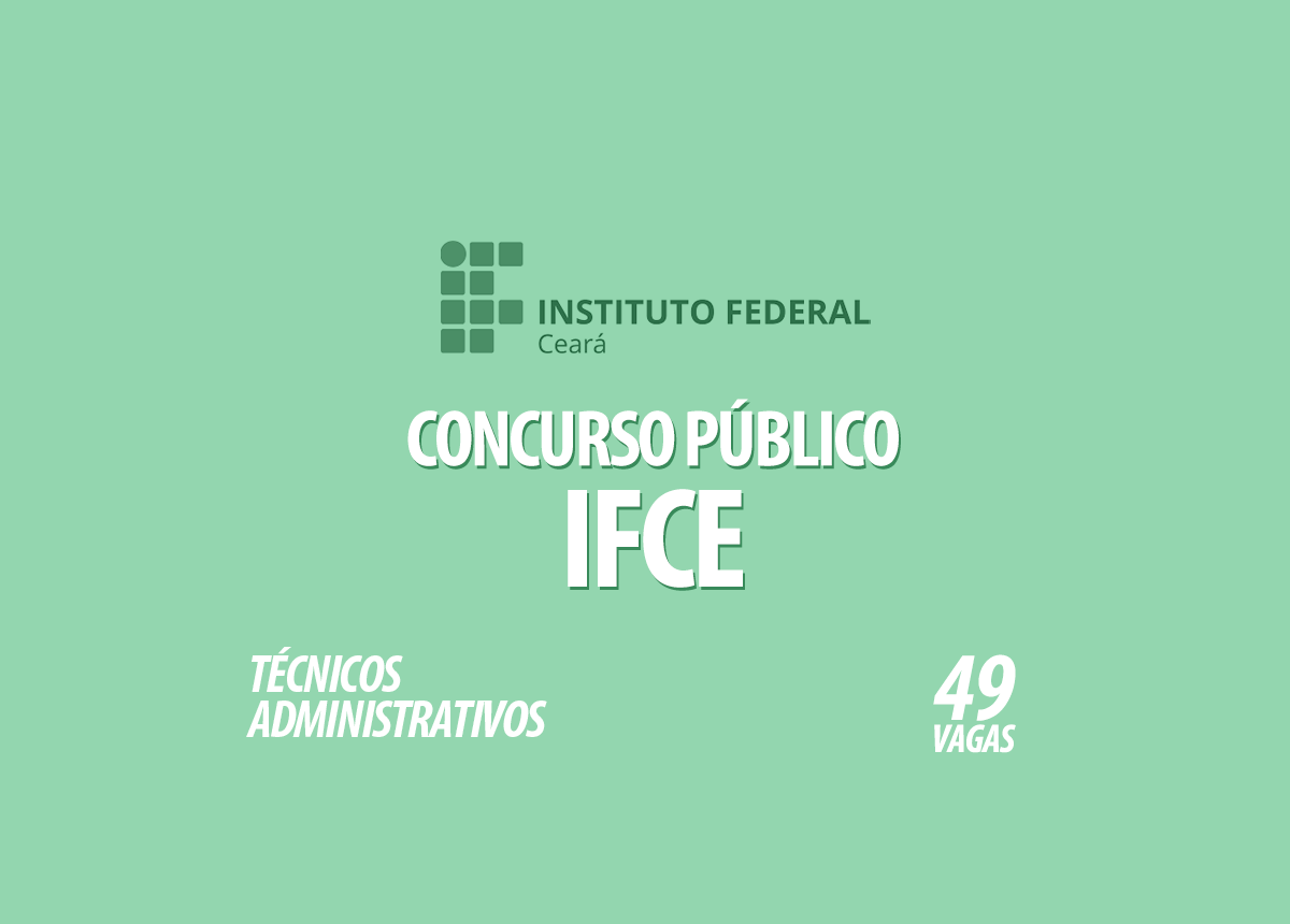Concurso Público IFCE Edital 001/2021