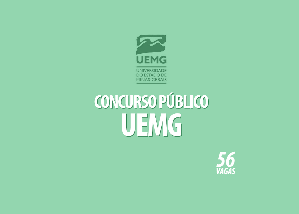 Concurso Público UEMG Edital 001/2021
