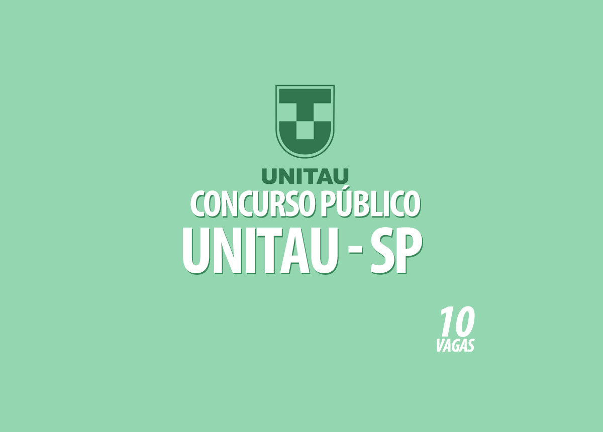 Concurso Público Unitau - SP Edital 005/2021