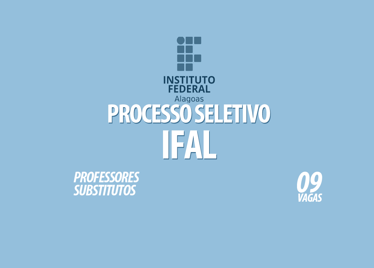 Processo Seletivo IFAL Edital 103/2021