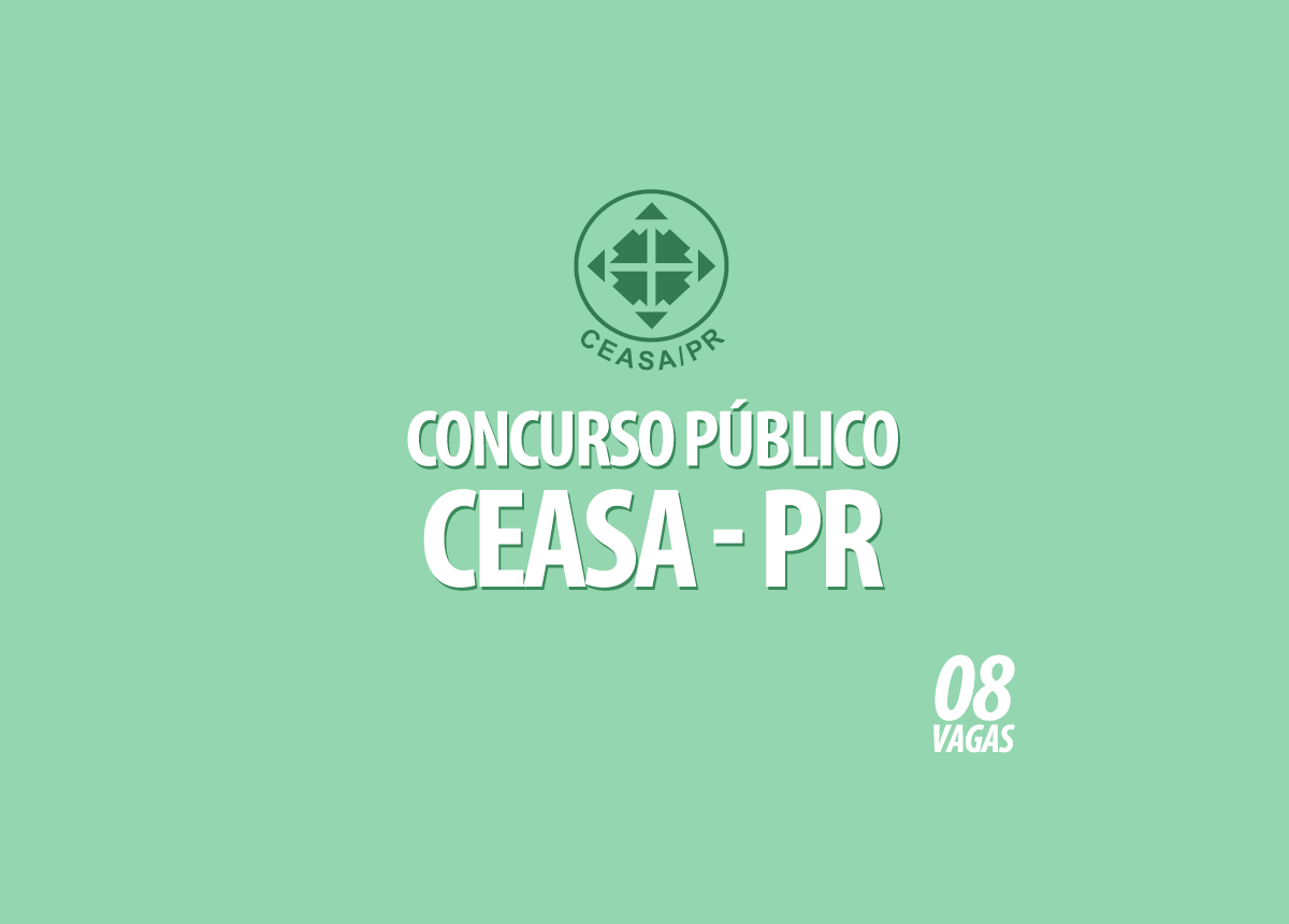 Concurso Público CEASA PR E Edital 001/2021
