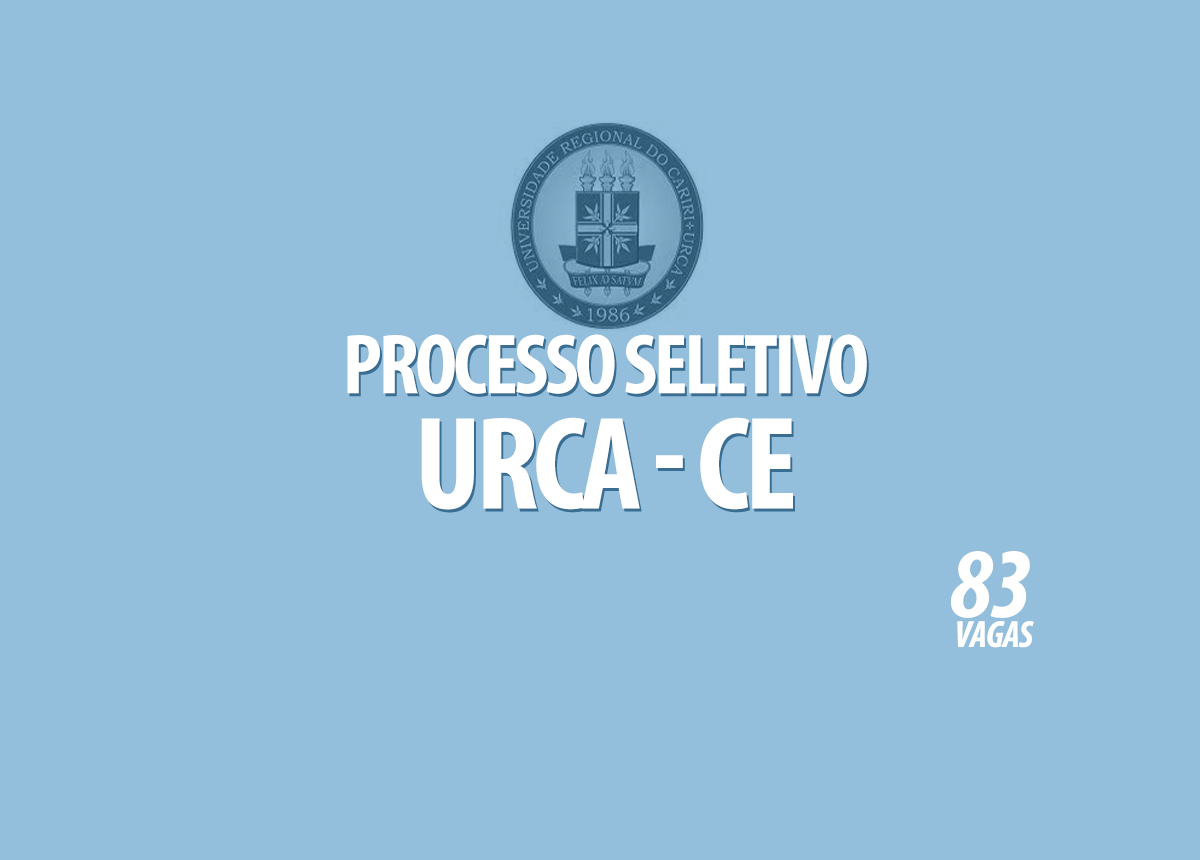 Processo Seletivo URCA - CE Edital 005/2021