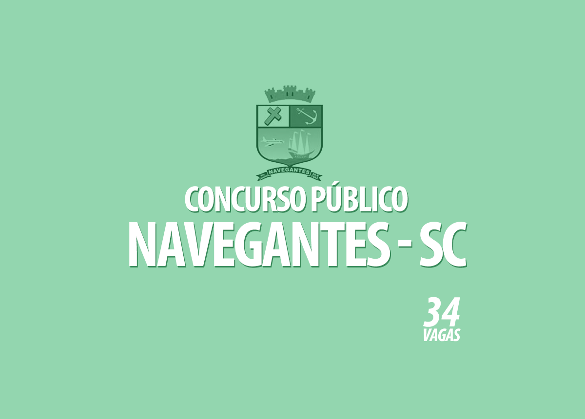 Concurso Prefeitura Navegantes - SC Edital 042/2021